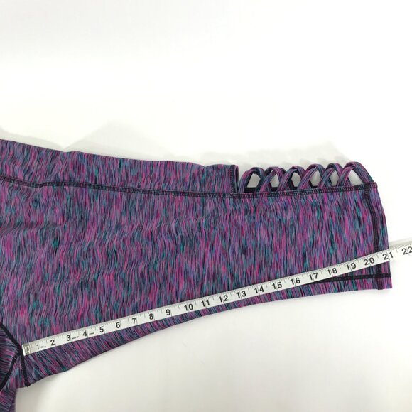 Lane Bryant LIVI Active Lattice Crop Leggings Women's Plus Size 22/24 Athletic - Picture 8 of 10